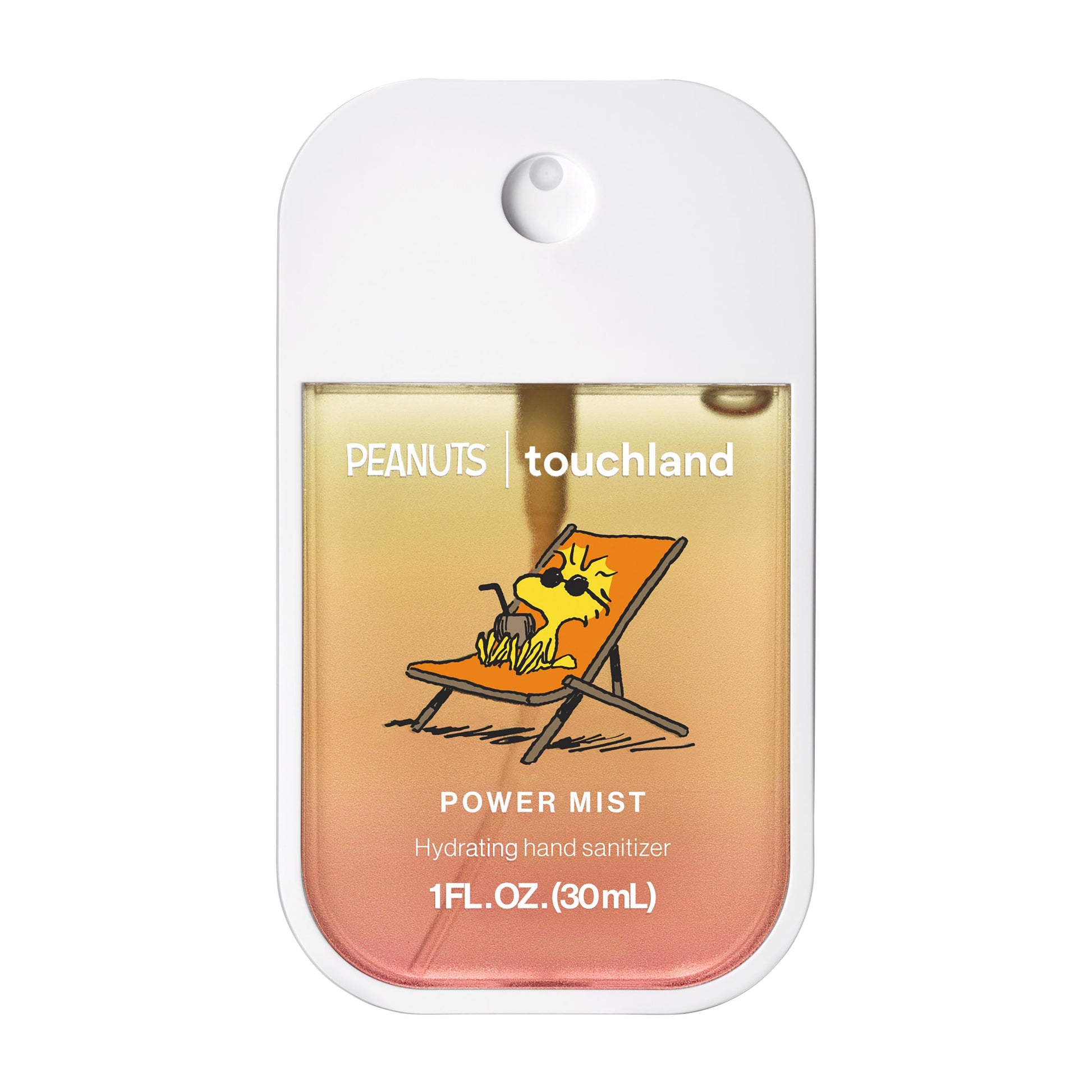 PEANUTS Power Mist Beach Coco 1 fl oz Yellow Orange