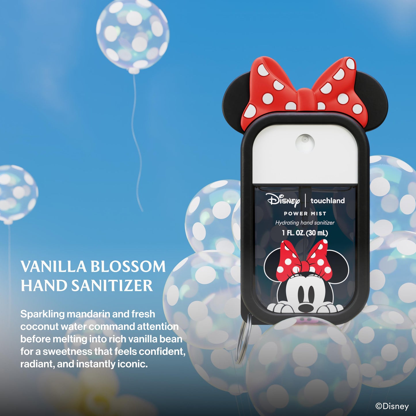 Power Mist Disney Minnie Edition Vanilla Blossom & Case