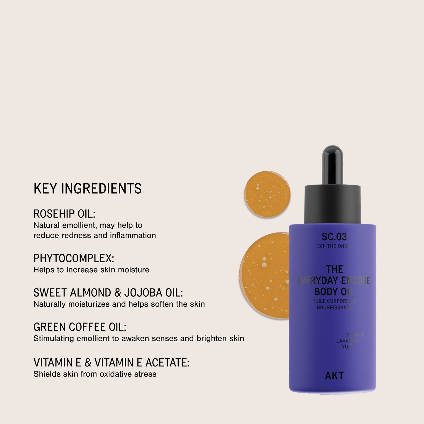 The Everyday Encore Body Oil SC.03 The Onsen