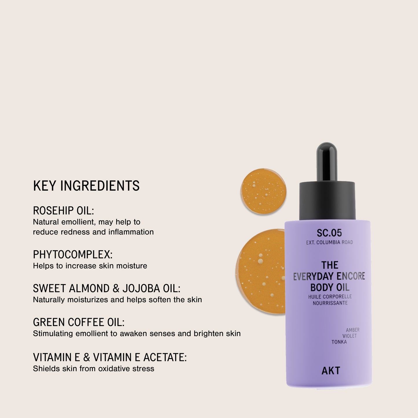 The Everyday Encore Body Oil SC.05 Columbia Road