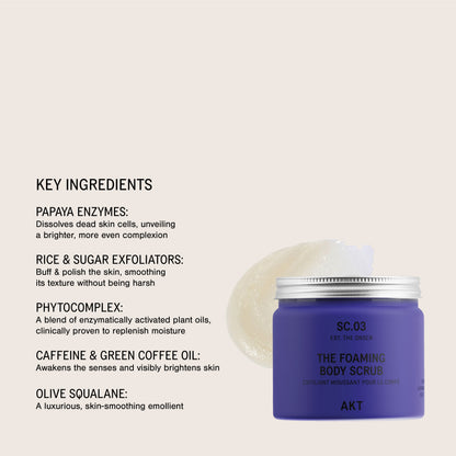 The Foaming Body Scrub SC.03 The Onsen