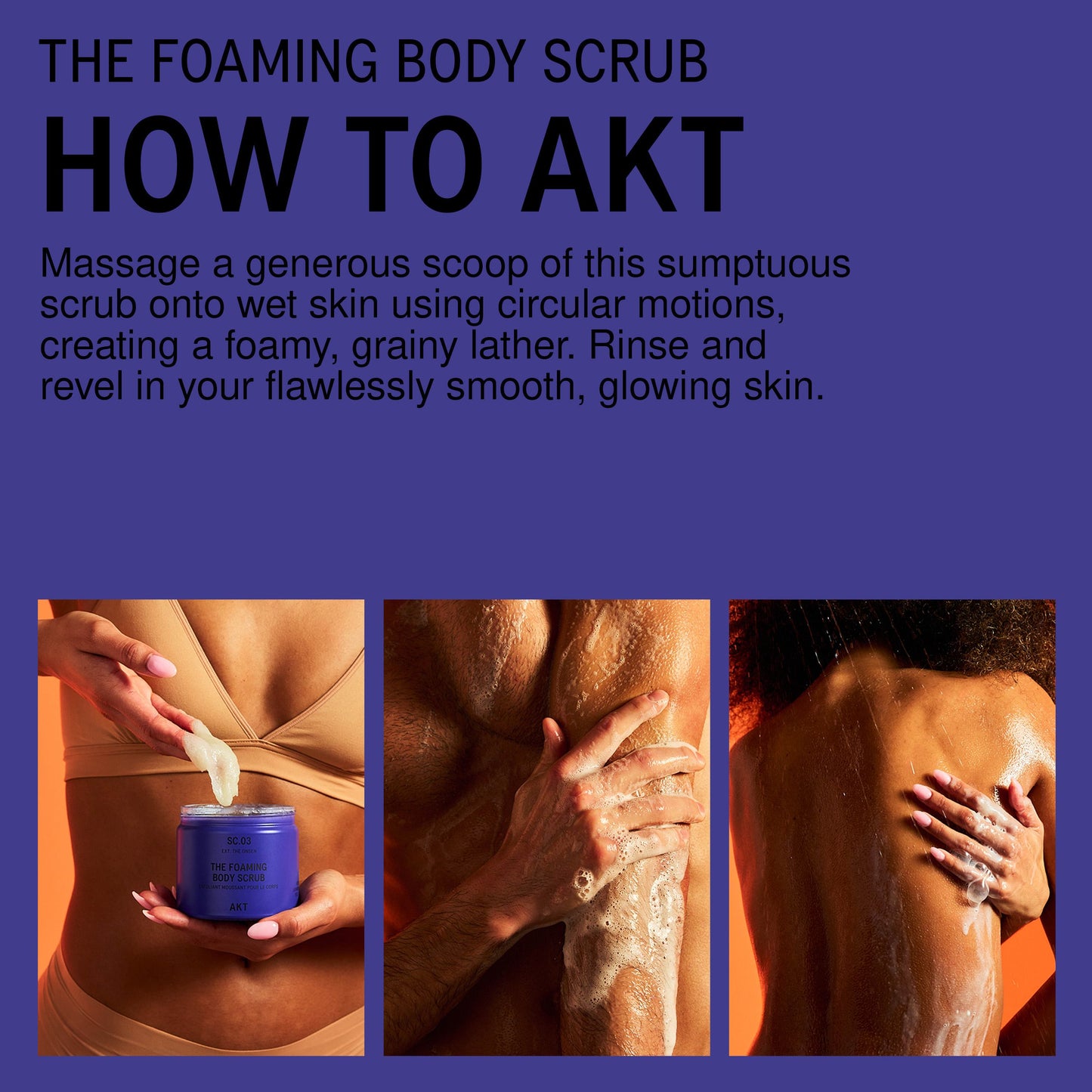The Foaming Body Scrub SC.03 The Onsen