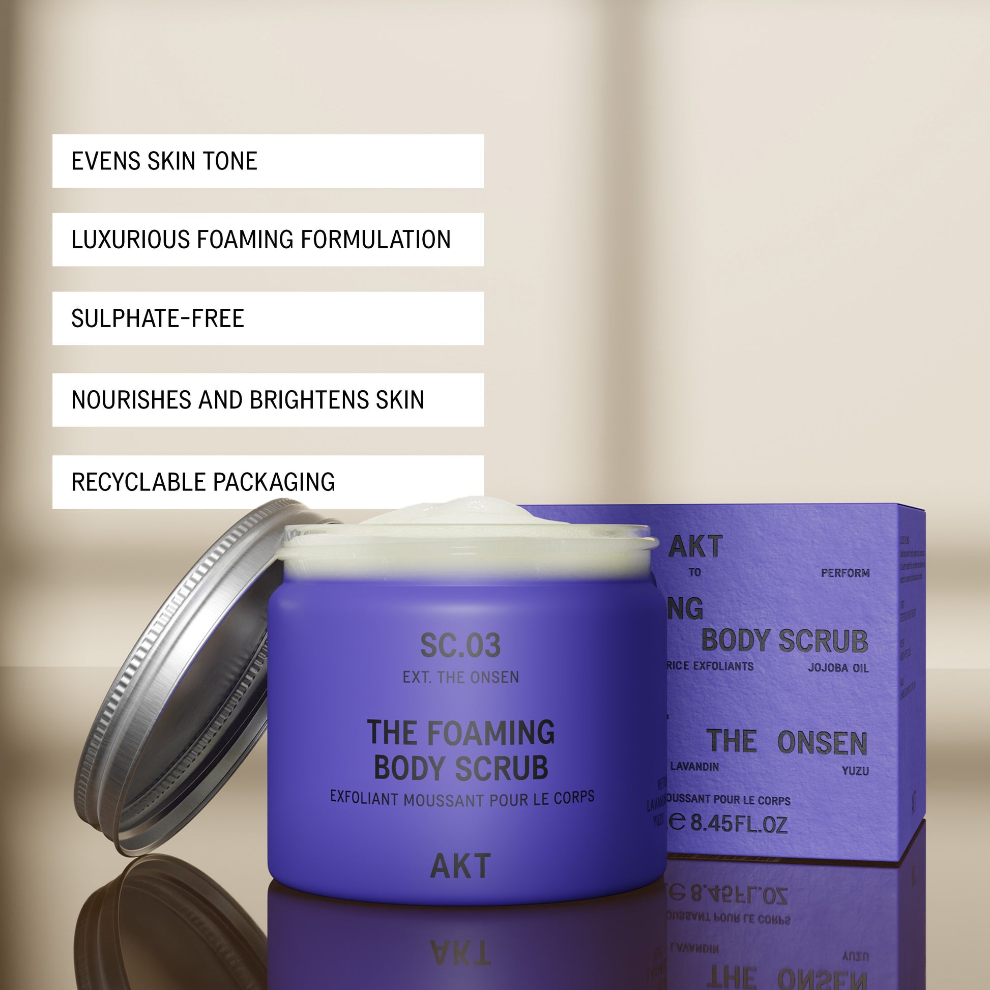 The Foaming Body Scrub SC.03 The Onsen