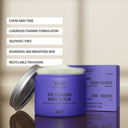 The Foaming Body Scrub SC.03 The Onsen