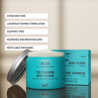 The Foaming Body Scrub SC.04 Halcyon Summers