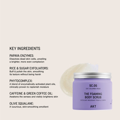 The Foaming Body Scrub SC.05 Columbia Road
