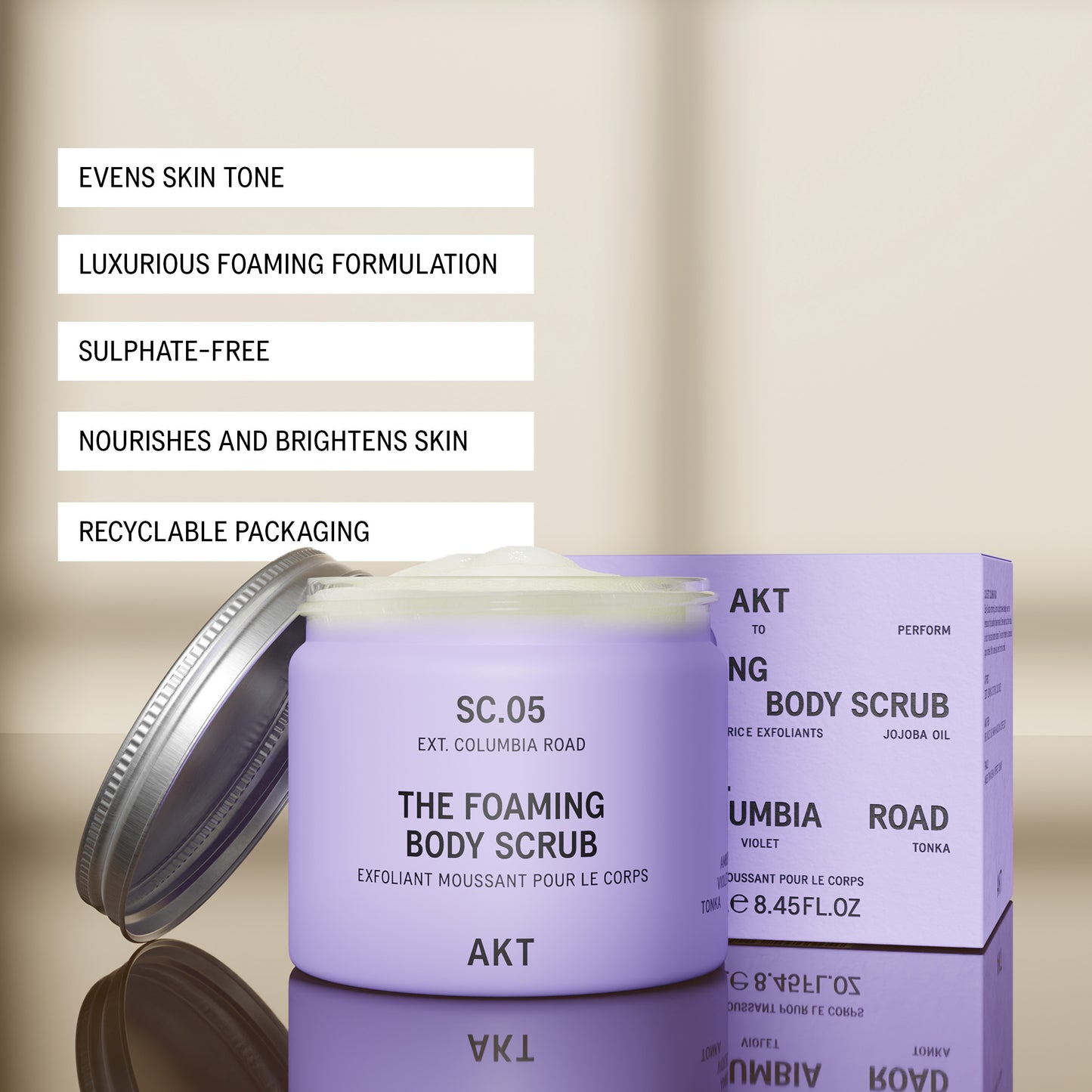 The Foaming Body Scrub SC.05 Columbia Road