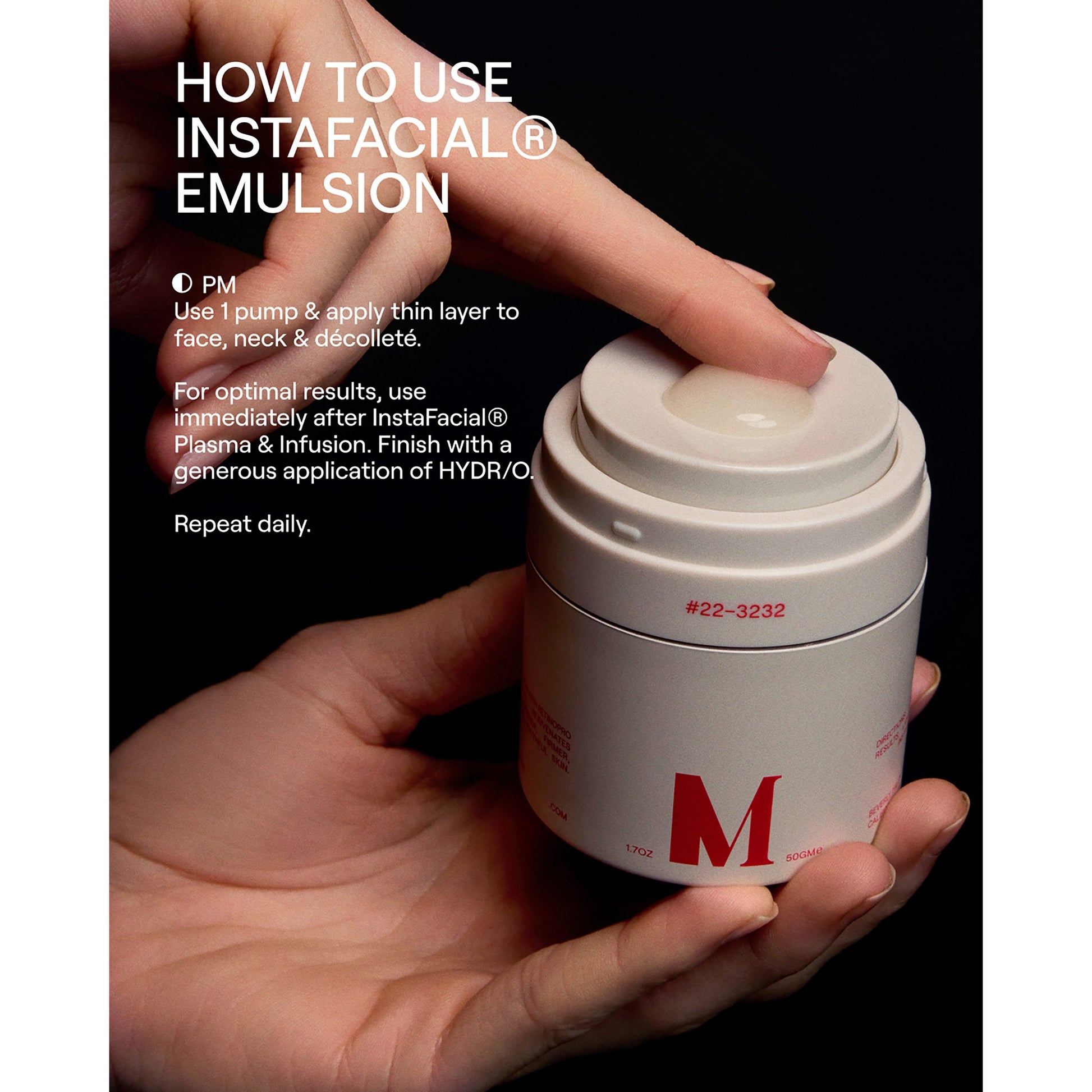 Instafacial Emulsion Retinopro Growth Factor Night Treatment