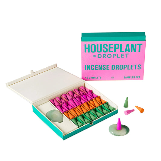Houseplant by Droplet, Droplets by Set Incense Multipack 48 incense cones