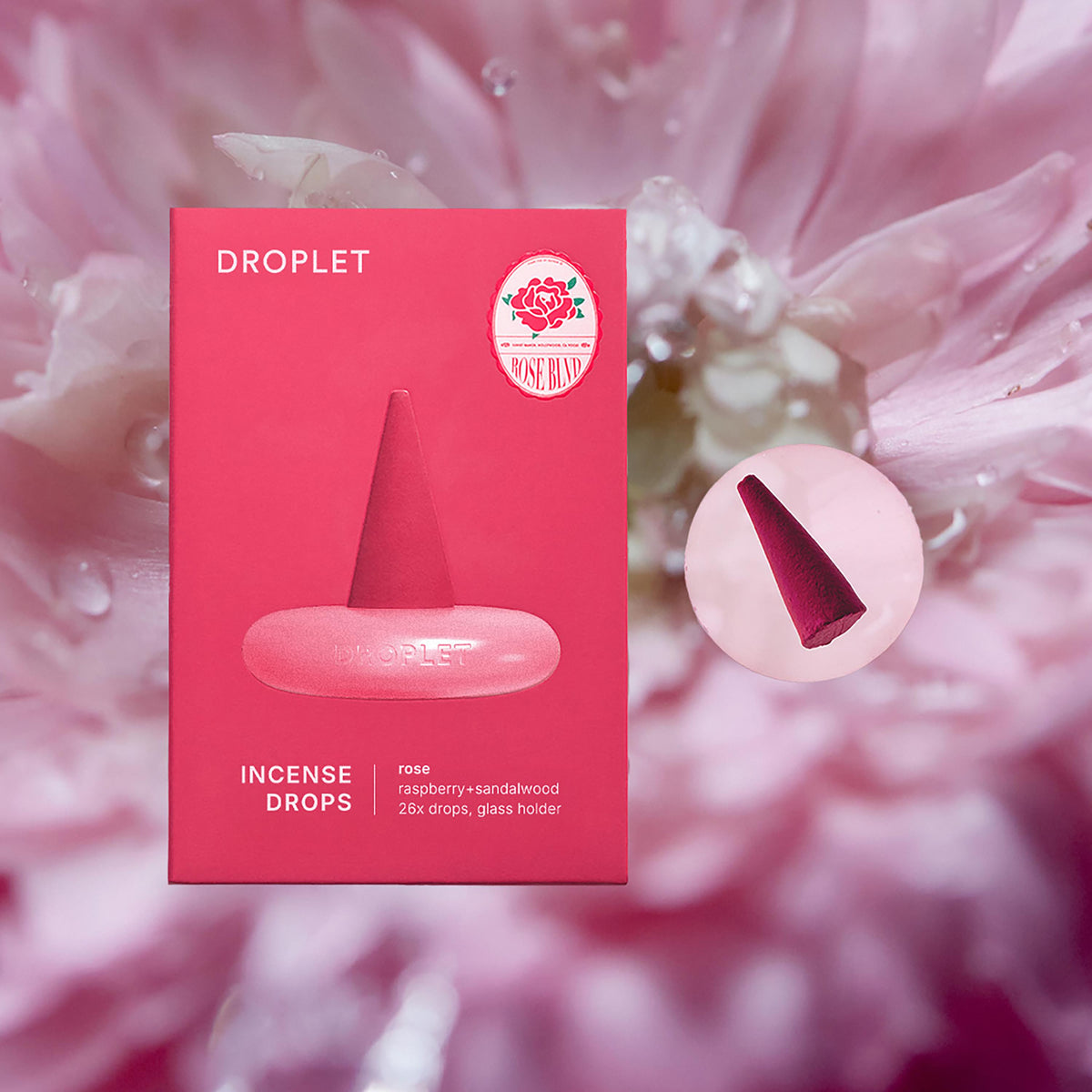 Rose Incense Drops