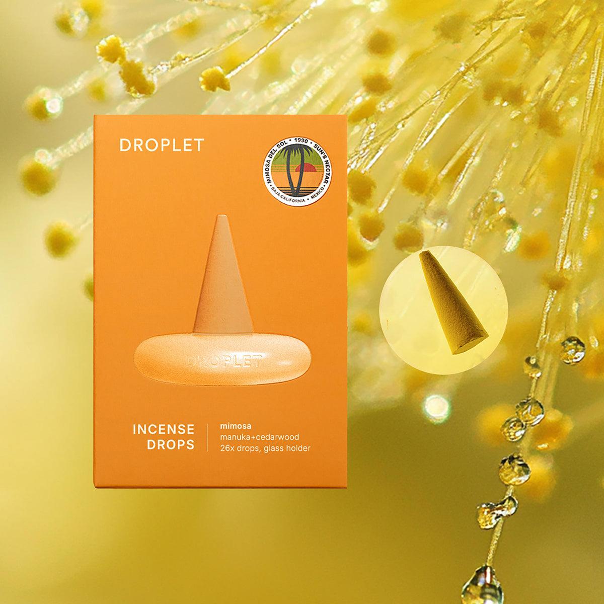 Mimosa Incense Drops