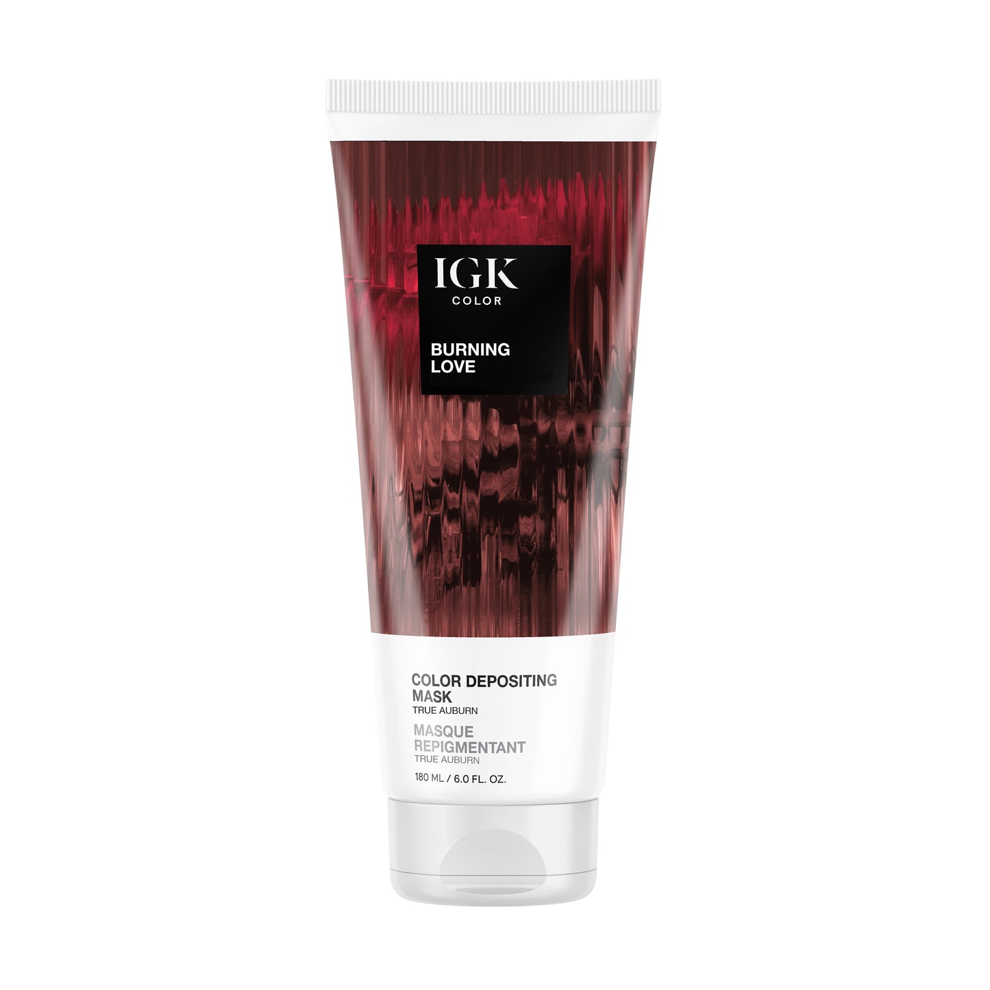 COLOR DEPOSITING GLOSS MASK Burning Love- True Auburn 6 oz Burning Love- True Auburn