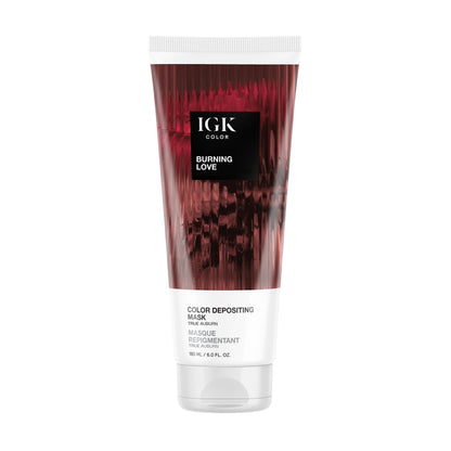COLOR DEPOSITING GLOSS MASK Burning Love- True Auburn 6 oz Burning Love- True Auburn