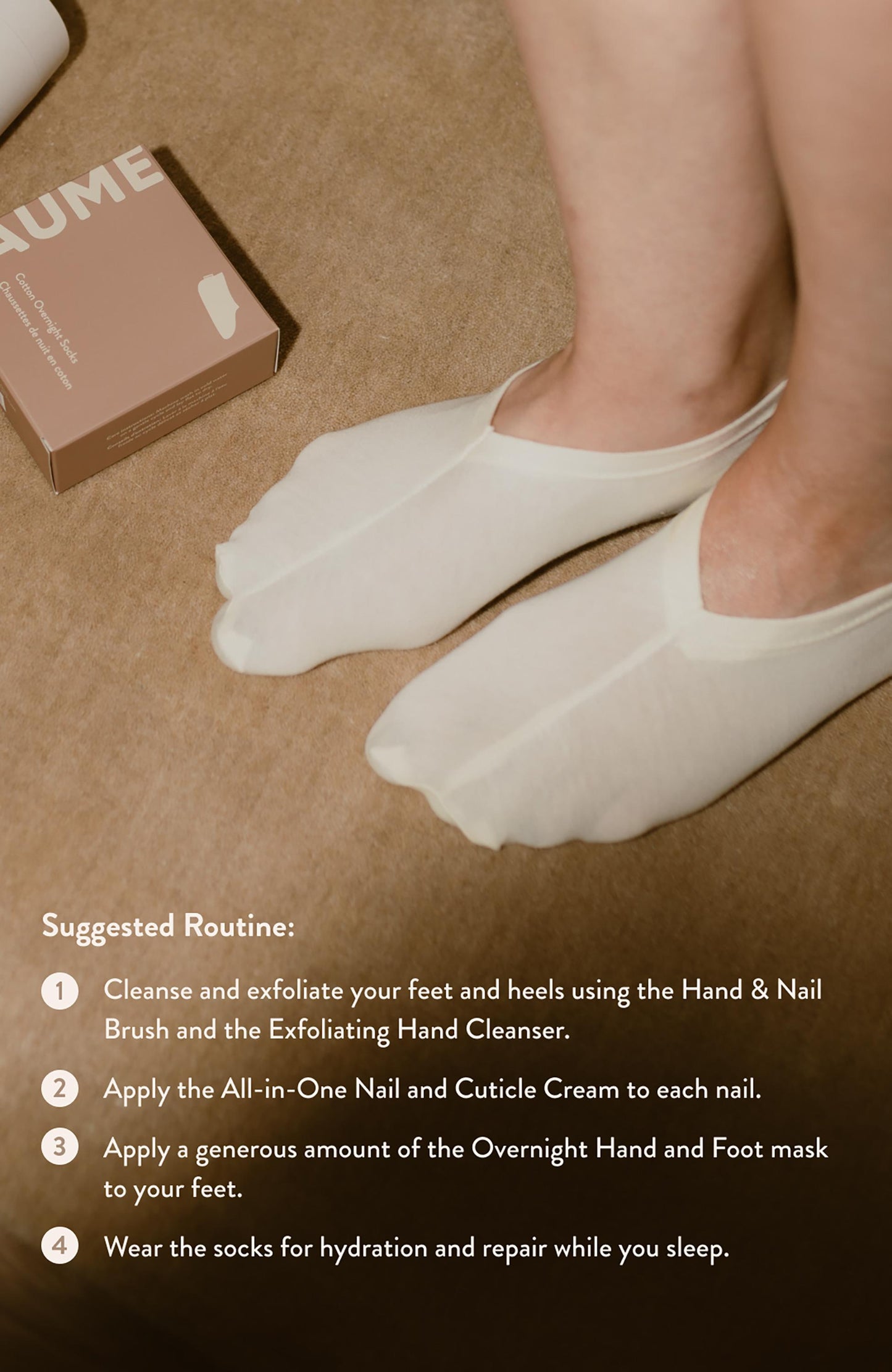 Overnight Cotton Socks